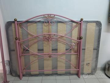 Letto in ferro battuto 1 piazza e mezza