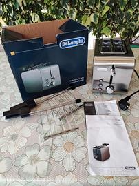 De'Longhi CTX2203 Steel – Tostapane in Acciaio Ino