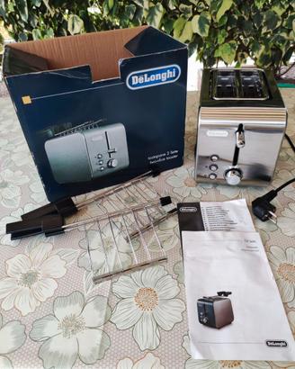 De'Longhi CTX2203 Steel – Tostapane in Acciaio Ino