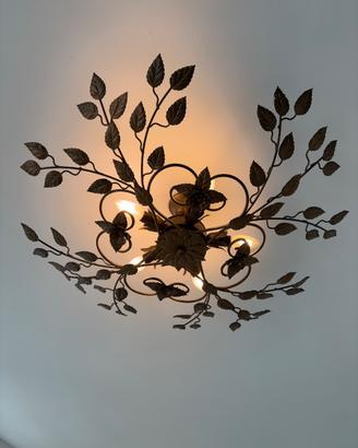 SET DI ILLUMINAZIONE ARTIGIANALE – LAMPADARIO + 4