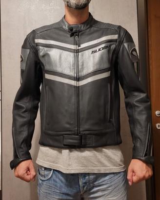 GIACCA MOTO SUOMY IN PELLE