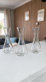 Set 3 Caraffe Tulipano da Osteria anni '50