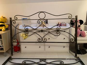 Letto ferro battuto