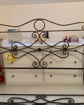 Letto ferro battuto