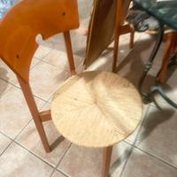 tavolo consolle + sedie