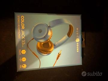 Cuffio nuove Della music sound Mai aperte