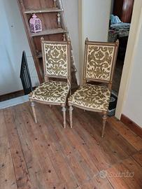 Sedie antiquariato 