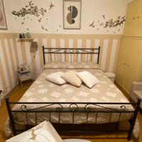 Struttura letto ferro battuto + sedia da scrivania