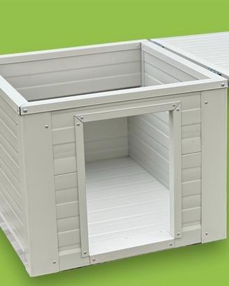 Cuccia/trasportino per cani coibentato.