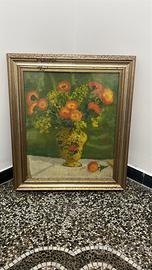 Quadro con cornice in legno