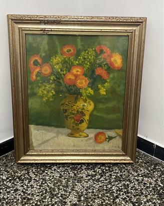 Quadro con cornice in legno