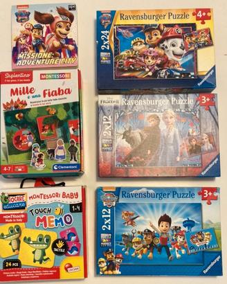 giochi vari per bambini