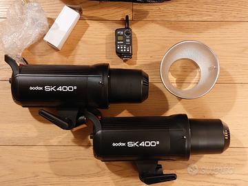 Kit Luci Studio Professionale Godox SK400II 