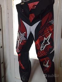 pantaloni da motocross alpinestars