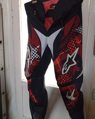 pantaloni da motocross alpinestars