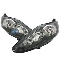 FARI PER FORD FIESTA 08-12 COLORE NERO OPACO