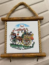 ricordo Sicilia "Carretto in ceramica"