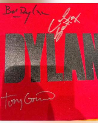 Cd box Bob Dylan autografato