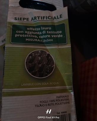 siepe artificiale 