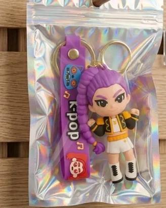Portachiavi K-POP Style - Figurina 3D con Cinturi