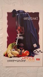 cartolina pubblicitaria da  collezzione Levi's