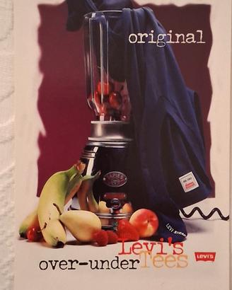 cartolina pubblicitaria da  collezzione Levi's