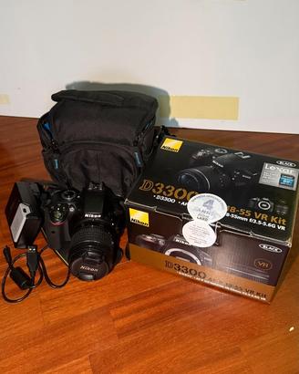 Nikon D3300 Kit 18-55mm VR -Completo