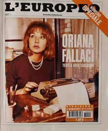 Rivista L'Europeo. Numero Speciale, Oriana Fallaci