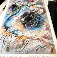 2 poster vintage Kandinsky Kandinskij museo Monaco