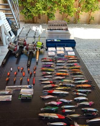 Attrezzature da pesca