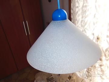 Lampadario a sospensione in vetro