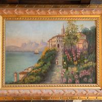 DIPINTO AD OLIO  XIX - XX BENVENUTI P.  49 X 35