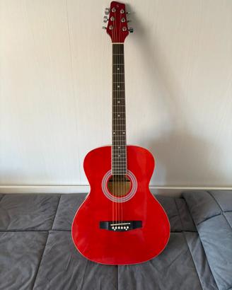 Chitarra acustica STAGG SA20A Auditorium rossa