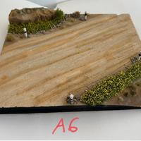 Diorama 1/35 base 25x30 per mezzi militari tamiya