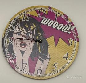 Orologio da parete pop art 32 cm