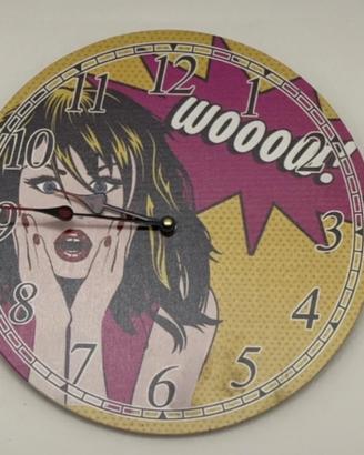 Orologio da parete pop art 32 cm