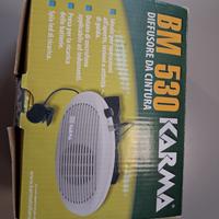 Diffusore voce amplificato a cintura