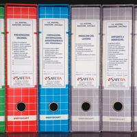 Raccoglitori per Archivio Sicurezza sul Lavoro
