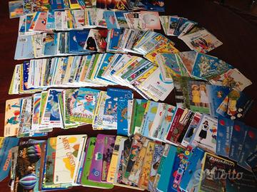 Carte schede telefoniche italiane e straniere