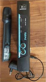 Microfono wireless Karma SET 6072 perfetto stato