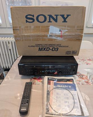 Sony Combo Mindisc - CD Deck MXD-D3 con telecomand