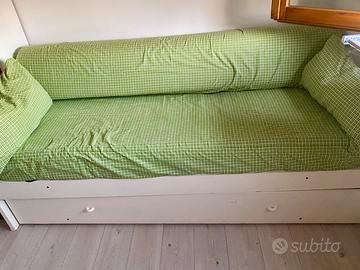Divano letto multifunzione stile sommier daybed