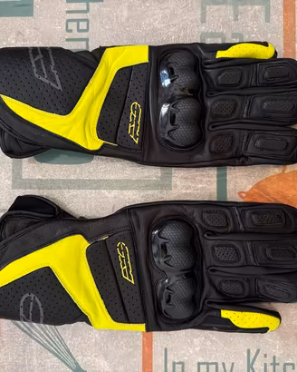Guanti da moto in pelle 3xl