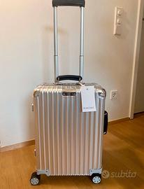 Nuova valigia in alluminio RIMOWA Classic Cabin