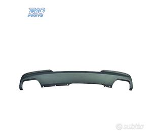 DIFFUSORE BMW F10 F11 LOOK M DOPPIA USCITA