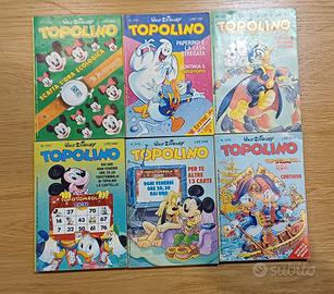 Lotto 6 Topolino del 1989 
