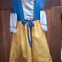 vestito biancaneve 5 anni