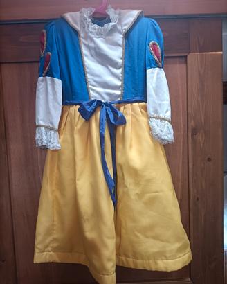 vestito biancaneve 5 anni