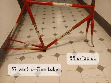 telaio e forcina in acciaio 