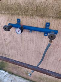 Centralina per 2 bombole GPL con manometro